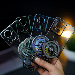 OnePlus 10R Crystal Clear Borderless Swivel Stand Case